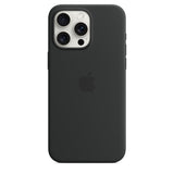 Apple iPhone 15 Pro Max Case Silicone MagSafe Black - GV8 Tech