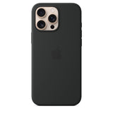 Apple iPhone 16 Pro Max Case Silicone MagSafe Black - GV8 Tech