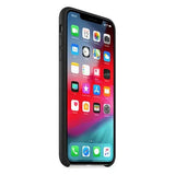 Apple iPhone XS Max Case Leather Back Cover Black - GV8 Tech