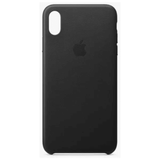 Apple iPhone XS Max Case Leather Back Cover Black - GV8 Tech
