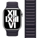 Apple Leather Link Watch Strap 41mm S/M Ink - GV8 Tech