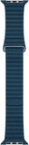 Apple Leather Link Watch Strap L 42mm Cosmos Blue - GV8 Tech