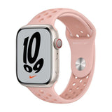 Apple Watch Nike Sport Band 45mm Pink Oxford / Rose Whisper - GV8 Tech