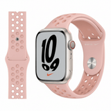 Apple Watch Nike Sport Band 45mm Pink Oxford / Rose Whisper - GV8 Tech