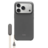 Beats iPhone 17 Pro Case Kickstand MagSafe Camera Control Granite Grey - GV8 Tech