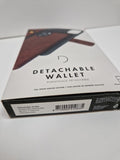 Decoded iPhone 11 Pro Case Leather Detachable Wallet Folio Brown - GV8 Tech