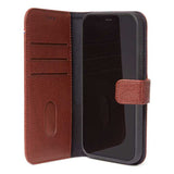 Decoded iPhone 11 Pro Max Detachable Leather Wallet Case Cinnamon Brown - GV8 Tech