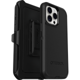 OtterBox iPhone 15 Pro Max Defender Case Screenless Edition Rugged With Holster Black
