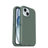 OtterBox iPhone 16e 15 14 13 Defender Series MagSafe Rugged Case Forest Ranger (Green)