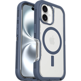 OtterBox iPhone 16 Defender XT Series MagSafe Rugged Case Clear / Baby Blue Jeans
