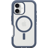 OtterBox iPhone 16 Defender XT Series MagSafe Rugged Case Clear / Baby Blue Jeans