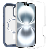 OtterBox iPhone 16 Defender XT Series MagSafe Rugged Case Clear / Baby Blue Jeans