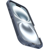 OtterBox iPhone 16 Defender XT Series MagSafe Rugged Case Clear / Baby Blue Jeans