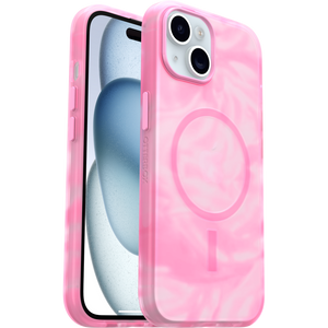 OtterBox iPhone 15 Case Figura Silicone MagSafe Teaberry Pink RRP £47.99