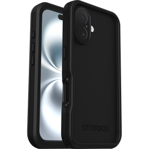 OtterBox iPhone 16 Case Fre Series 360° Waterproof Black