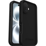 OtterBox iPhone 16 Case Fre Series 360° Waterproof Black