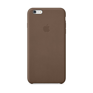 Official Apple iPhone 6 Plus/ 6s Plus Leather Case - Olive Brown