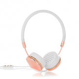 FRENDS Layla Over-Ear Wired Headphones - White/Rose Gold