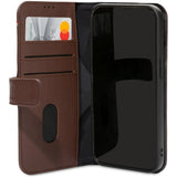 Decoded  iPhone 13 Pro  Detachable Leather Wallet Case - Chocolate Brown