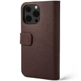 Decoded  iPhone 13 Pro  Detachable Leather Wallet Case - Chocolate Brown