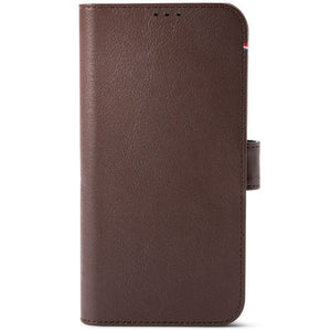 Decoded  iPhone 13 Pro  Detachable Leather Wallet Case - Chocolate Brown