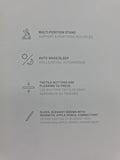 OtterBox iPad Pro 13" M4 / M5 Symmetry 360 Folio Grey / Clear - GV8 Tech