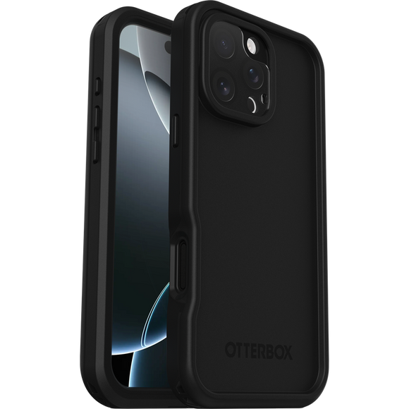 OtterBox iPhone 16 Pro Max Case Fre Series 360° Waterproof Black
