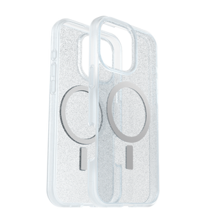 OtterBox iPhone 16 Pro Max Case React Series MagSafe Stardust (Clear Glitter)