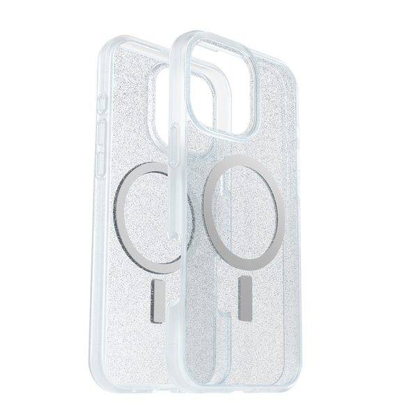 OtterBox iPhone 16 Pro Max Case React Series MagSafe Stardust (Clear Glitter)
