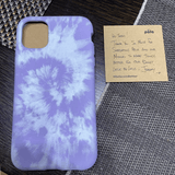 Pela iPhone 11 Pro Sustainable Case - Lavender Tie Dye - GV8 Tech