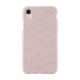 Pela iPhone XR Sustainable Case - Blush Sister - GV8 Tech
