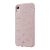 Pela iPhone XR Sustainable Case - Blush Sister - GV8 Tech