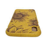 Pela iPhone XR Sustainable Case - Yellow Sunflower - GV8 Tech