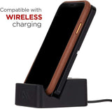 Case for iPhone XR by Case-Mate Genuine Leather Slim Back Cover Tan / Brown