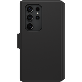 OtterBox Samsung Galaxy S23 Ultra Case Strada Via Series Folio Flip Black
