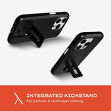Tech21 iPhone 15 Pro Case Evo Crystal Kick Obsidian Black - GV8 Tech