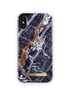 Ideal of Sweden iPhone X / iPhone XS Printed Case - Midnight Blue Marble