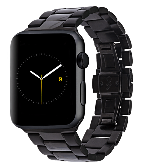 Matte black top apple watch