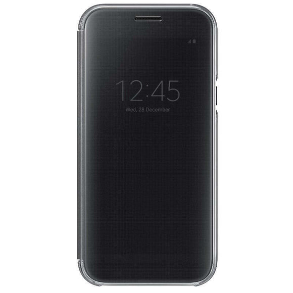 Samsung Clear View Cover for Galaxy A5 (2017) - Black