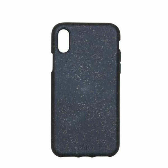 Pela iPhone XS Max Compostable Back Case - Black