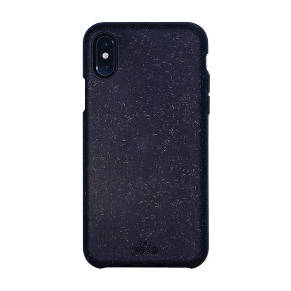 Pela iPhone X / XS Compostable Back Case - Black