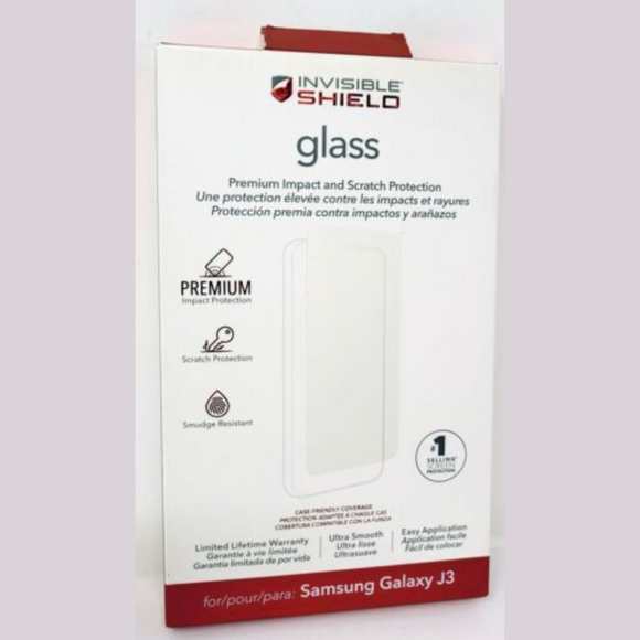 Zagg InvisibleShield Glass Screen Protector for Samsung Galaxy J3