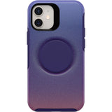 OtterBox iPhone 12 Mini Otter+Pop Symmetry Series Case - Purple