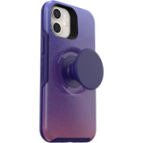 OtterBox iPhone 12 Mini Otter+Pop Symmetry Series Case - Purple