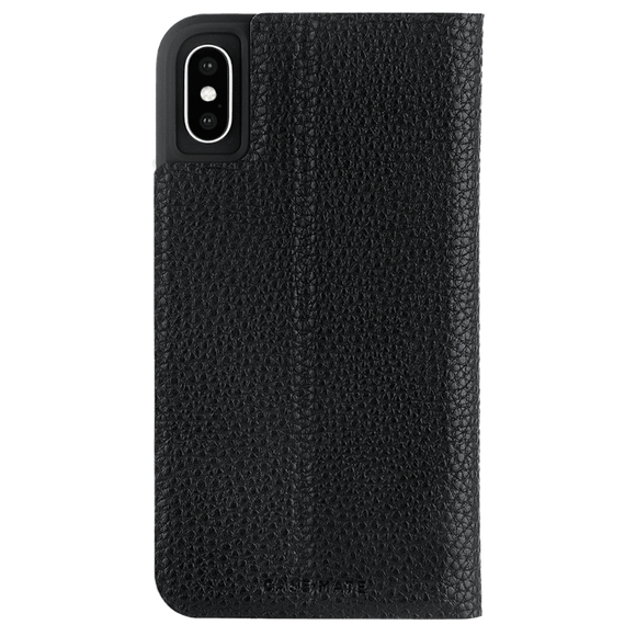 Case-Mate iPhone XS / iPhone X Barely There Folio Case - Black