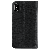 Case-Mate iPhone XS / iPhone X Barely There Folio Case - Black