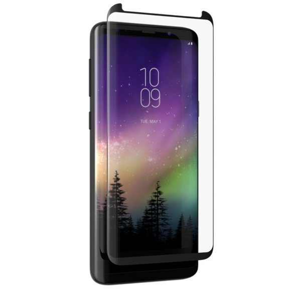 Zagg InvisibleShield Glass Curve Screen Protector for Samsung Galaxy S9