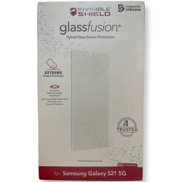 Zagg InvisibleShield GlassFusion+ Visionguard for Samsung Galaxy S21 5G