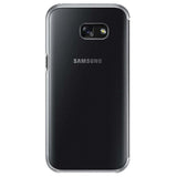 Samsung Clear View Cover for Galaxy A5 (2017) - Black - GV8 Tech