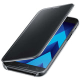 Samsung Clear View Cover for Galaxy A5 (2017) - Black - GV8 Tech